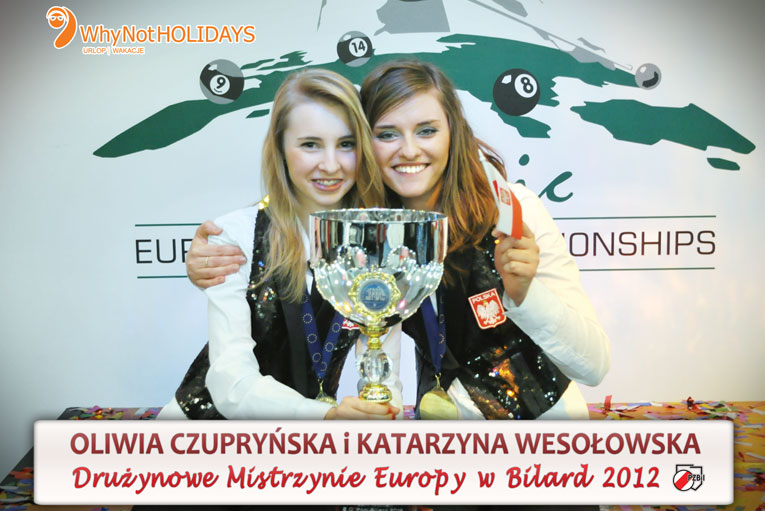 Mitrzynie Europy OliwiaCzupryńska i Katarzyna Wesołoska